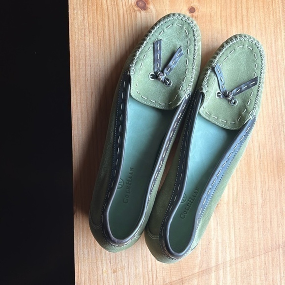 Cole Haan Suede Slip on loafers